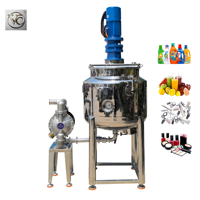FKJX Mélangeur de réservoir électrique automatique à grande vitesse en acier inoxydable, agitateur de liquide à vitesse variable pour peinture, produits chimiques et aliments