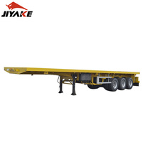 <strong>Best</strong> <strong>Selling</strong> SINOTRUK 20ft 40ft Steel <strong>Flatbed</strong> Semi-<strong>Trailer</strong> New Condition Container Truck <strong>Trailers</strong> >30000kg Payload 12r22.5 Tyre