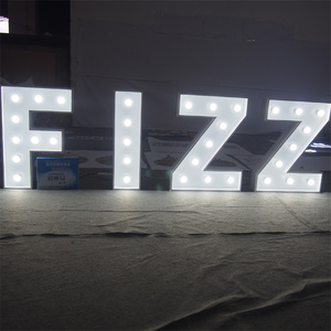 Marquee Numbers 2ft Marquee Letter Sign Club Store Shop Sign Iluminado 3ft Led Numbers Marquee Letter con <span class=keywords><strong>bombillas</strong></span> - Product Image 4
