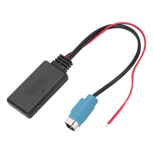 Câble <span class=keywords><strong>adaptateur</strong></span> <span class=keywords><strong>Bluetooth</strong></span> stéréo pour <span class=keywords><strong>autoradio</strong></span> de remplacement pour <span class=keywords><strong>Alpine</strong></span> KCE-236B DVA-9861/Ri CDE-9870R/RM - Product Image 4