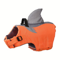 Gilet de sauvetage pour chien réglable et réfléchissant en Ripstop pour la piscine, la plage et la navigation – Maillot de bain flottant pour animaux de compagnie – Été