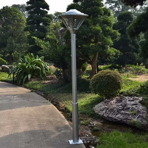 Solar Garden Path <b>Light</b> Outdoor Bollard Lamp <b>Post</b> LED <b>Light</b> Sensor IP65 Rated 3500K Warm White Iron Body 10-Year Warranty - Product Image 4
