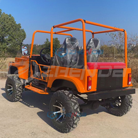 Mini Jeep tout-terrain double cabine, nouvelle et populaire, moteur à essence de taille adulte, abordable et très vendue, style distinctif