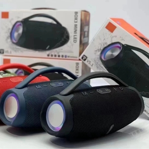 Box3 Mini LED Xử Lý Không Dây Loa Bt Đầy Màu Sắc Ngoài Trời Di Động Loa Siêu Trầm Âm Thanh Hệ Thống Cầm Tay Không Thấm Nước Ipx4 Âm Nhạc Máy Nghe Nhạc - Product Image 3