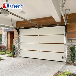 Precios de <span class=keywords><strong>Puertas</strong></span> de Garaje Seccionales Residenciales de Tamaño Personalizado, Puerta Automática de Panel Sándwich - Product Image 2