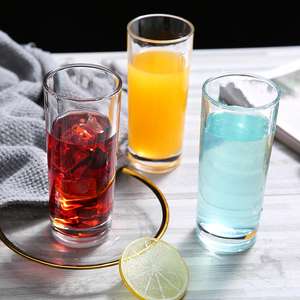 <span class=keywords><strong>Prix</strong></span> de gros Original bon marché <span class=keywords><strong>eau</strong></span> bonne qualité whisky Bar petit jus Logo personnalisé tasse en verre - Product Image 4