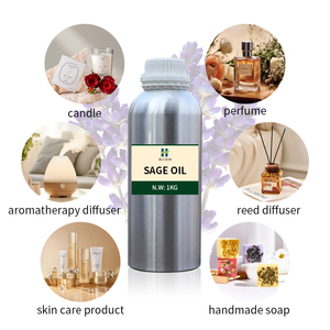 น้ำมันหอมระเหยเฮ่ยชวนแฮปปี้เซจบริสุทธิ์ ราคาโรงงาน สำหรับสปา อโรมาเธอราพี สกัดเย็น เหมาะกับทุกสภาพผิว บำรุงผิวกาย - Product Image 3