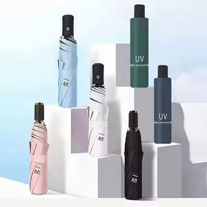 High Quality Wholesale Promotional Umbrellas <b>Cheap</b> Business Gift Custom Logo Print 3 Folding Manufacturer <b>Light</b> Weight Umbrella - Product Image 4