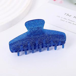 Pinza para el pelo grande con diseño de tiburón, personalizable, con logotipo, elegante, brillante, para rizos en la parte trasera de la cabeza - Product Image 5