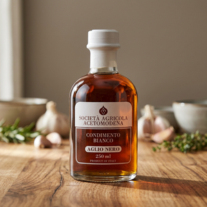 Vinaigrette Emilia-Romagna infusée à l'ail noir, prête à l'emploi, 250 ml, 12 bouteilles par boîte - Product Image 3