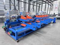 Scie à panneaux automatique haute efficacité à 2-5 têtes avec commande PCL