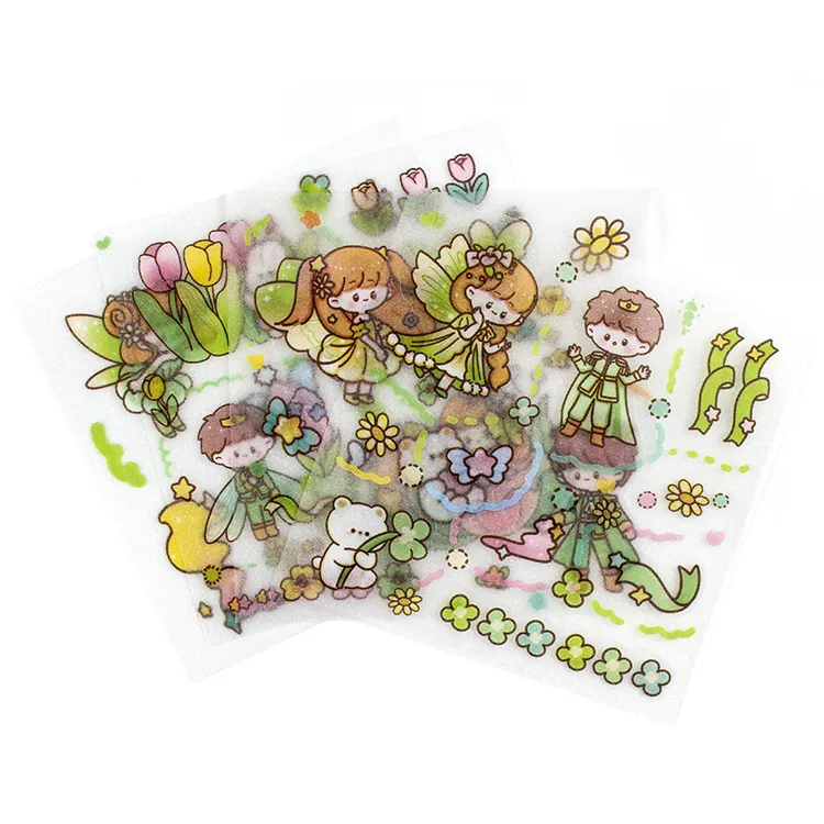 Diy Eco Friendly Washi Tape With Small Patterns Match Washi Tape Set stickers custom sheet for kids cartoon