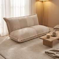 Housse amovible en velours doux et résistant à l'humidité pour fauteuil pouf triangulaire grand format pour la maison, le café et les espaces intérieurs.