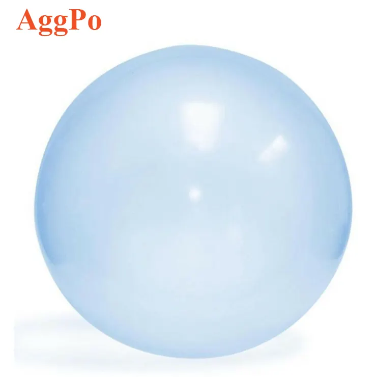 Globo de burbujas de agua súper grande, Bola de burbuja resistente a roturas, juguete inflable divertido para exterior e interior