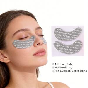 Patchs de <span class=keywords><strong>gel</strong></span> non tissés personnalisés pour le <span class=keywords><strong>contour</strong></span> <span class=keywords><strong>des</strong></span> <span class=keywords><strong>yeux</strong></span>, hydrogel froid apaisant pour extensions de cils, marque privée OEM - Product Image 1