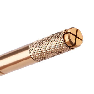 Pluma de Microblading <span class=keywords><strong>Tebori</strong></span> Dorada y Plateada con Acero Inoxidable para Maquillaje Permanente, Tatuaje de Cejas, Manual y Portátil - Product Image 2