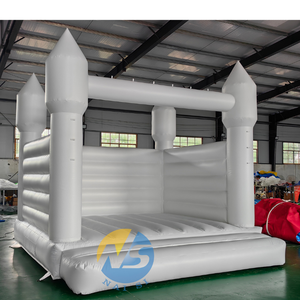 Château gonflable rose princesse 13x13 pieds, structure de saut classique, <span class=keywords><strong>ballon</strong></span> de saut pour filles, anniversaire, mariage, fête - Product Image 6