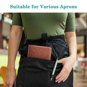 สมุดออร์เดอร์หนังขนาดใหญ่แบบกำหนดเองของ Boshiho สำหรับโรงแรม ร้านอาหาร ที่ใส่ใบสั่งอาหารสำหรับพนักงานเสิร์ฟ - Product Image 5