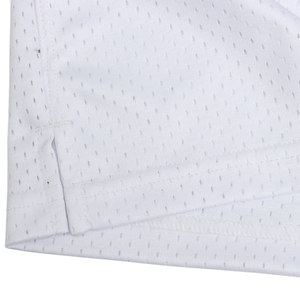 Maglia da uomo americana da Football americano con maniche corte Logo personalizzato con le ultime strisce blu e bianche Design OEM & ODM disponibili - Product Image 4