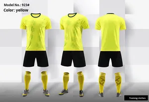Maglie da <span class=keywords><strong>Calcio</strong></span> per Squadre di Allenamento e Partite, in Rete a Tinta Unita, Stampate, per Uomo e Donna, Manica Corta, per Adulti, Vendita all'Ingrosso Rapida - Product Image 3