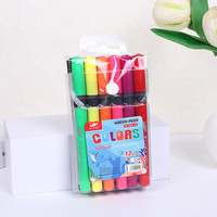Ensemble de stylos marqueurs acryliques de la marque DC pour les élèves du primaire, 24 couleurs, effaçables, lavables, imperméables, stylos de couleur artistique