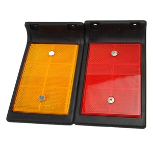 Delineador de Carreteras, Reflector de Barandilla de Carretera, Material PMMA, Colores Blanco/Amarillo/Rojo - Product Image 4