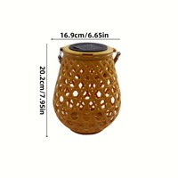 Lanterne solaire vintage, lumière de jardin extérieure, décoration de villa, patio, balcon, ambiance du Nouvel An, décoration de cour, lampe