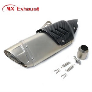 Système d'échappement de moto de haute qualité en Fiber de carbone Dirt Bike Silencieux d'échappement - Product Image 3