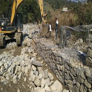 Prix usine 3.05mm 2x1x1m 8*10cm maille <span class=keywords><strong>de</strong></span> gabion en pierre hexagonale/taille <span class=keywords><strong>de</strong></span> paniers <span class=keywords><strong>de</strong></span> gabion 3x1x0.5m/treillis métallique <span class=keywords><strong>de</strong></span> gabion - Product Image 6