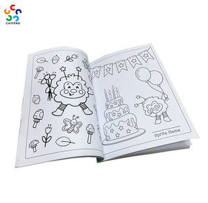 Caifeng Guangxi OEM, <span class=keywords><strong>livre</strong></span> de coloriage pour enfants, imprimé sur mesure, relié, film laminé, papier couché - Product Image 4