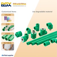 Tuyaux et raccords PPR haute pression PN16 PN20 PN25 de 20 mm à 160 mm pour systèmes d'eau chaude/froide – Vente en gros