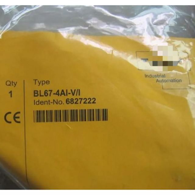 New Original Ready Stock BL67-4AI-V/I 6827222 Industrial Automation PAC Dedicated PLC Programming Controller