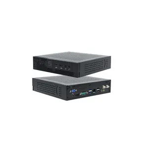 Oem công nghiệp Mini PC Core i5 2TH Gen CPU trang bị 4GB RAM 128GB SSD xách tay minipc hộp Win 10 Linux nhỏ Máy tính công nghiệp