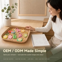 Porte-clés personnalisé en PVC souple OEM ODM, breloque lettre dessin animé, logo en relief 3D, vente en gros, faible MOQ, usine en vrac