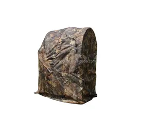 1 uomo Impermeabile Fotografia/Tiro/Caccia Pop Up Camouflage Nascondi Tenda Con Sedia
