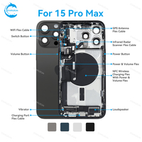 Boîtier de smartphone STAROZON en direct d'usine pour iPhone 15 Plus Pro Max, coque arrière sans batterie