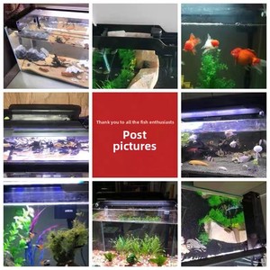 Jeneca <span class=keywords><strong>7</strong></span>-17Wトップフィルター水族館プラスチック魚タンクトップフィルター20-120ガロン淡水ポンプ循環浄化酸素 - Product Image 5