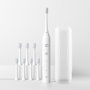 Cepillo de Dientes Eléctrico, Cepillo de Dientes Eléctrico de Ondas Sónicas, Recargable para Adultos, Cabezal de Cepillo Suave - Product Image 5