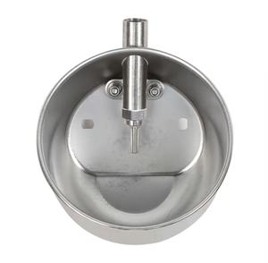 Tự Động Chăn Nuôi Lợn Trang Trại 304 Thép Không Gỉ Lợn Nước Máng Vòng Waterer Động Vật Uống Bát Cho Heo Con Lợn - Product Image 1