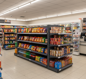 <span class=keywords><strong>Scaffali</strong></span> Autoportanti per Supermercati a Montaggio Rapido Fushida |   Scaffalature Metalliche Leggere con Rivestimento Epossidico, <span class=keywords><strong>Dimensioni</strong></span> Personalizzabili per - Product Image 3