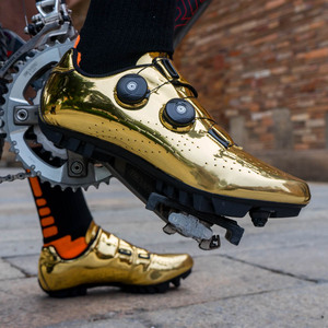 Zapatillas de Ciclismo MTB de Nailon Personalizables, Nuevas y de Moda, Impermeables, con Parte Superior de PU y Malla Reflectante Colorida - Product Image 3
