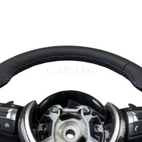 Convient pour BMW M2 M3 M4 M5 M6 F30 F35 F10 F18 F87 F80 F20 F25 F26 F36 F32 F06 E46 E60 E90 Volant personnalisé en cuir