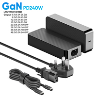 5V-48V 5A USB C PD 3.1 240W GAN matériel AI serveur alimentation OCP OVP protégé électrique Ebike adaptateur secteur chargeur type-c