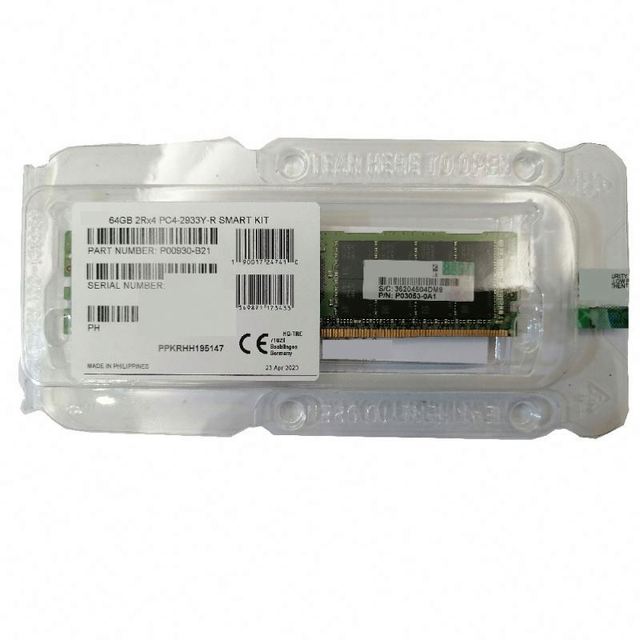 New Bulk P64707-B21 64gb 2rx4 Pc5 5600 Ram Smart Kit for Enterprise Server