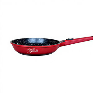 Ensemble de cuisine moderne et durable en alliage d'aluminium, 14 pièces, écologique, antiadhésif PTFE, compatible four et cuisinière à gaz, avec couvercles en verre - Product Image 3