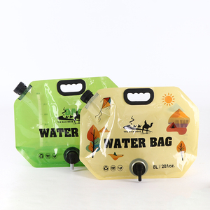 Bolsas de Agua con Boquilla Reutilizables, Duraderas y a Prueba de Fugas, de Alta Calidad, para Dispensar Fácilmente en Viajes por Tierra y Campamentos Aislados al Aire Libre - Product Image 1