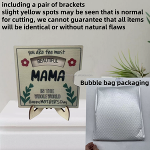 Carte de voeux en bois moderne interactive faite à la main roman cadeau d'anniversaire pour maman <span class=keywords><strong>fête</strong></span> <span class=keywords><strong>des</strong></span> grands-<span class=keywords><strong>mères</strong></span> mariage unique décoration de la maison - Product Image 6