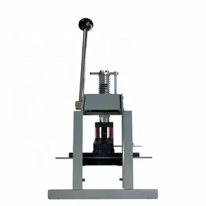 China Hole Making Puncher Semi Automatic leather Punching Hand Press Machine