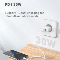 Câble de charge rapide LDNIO LC121-I 30W, prix usine, câble USB C pour charge rapide PD pour téléphone et tablette
