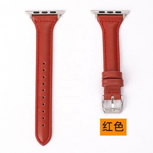 2025 nouvelles bandes de montre intelligente petite taille boucle de bracelet en cuir pour <span class=keywords><strong>Apple</strong></span> <span class=keywords><strong>Watch</strong></span> 38/40/41/42/44/45/49 <span class=keywords><strong>MM</strong></span> Compatible avec IWatch - Product Image 2